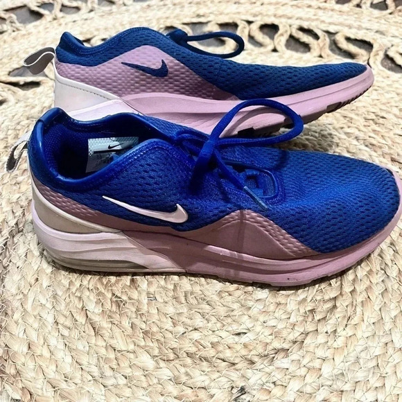 Nike Air Max Motion 2 Womens Blue/Pink Running Shoes Sz 7.5 - Picture 1 of 7